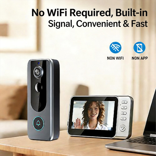 Wireless video doorbell - wireless,
