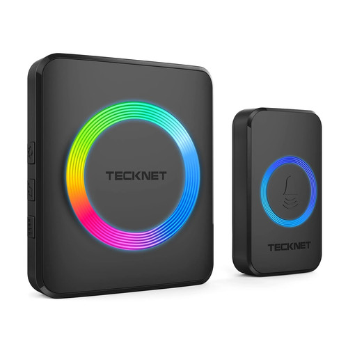 Tecknet wireless ip65 doorbell - ip65,