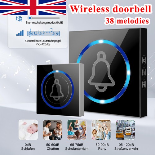 Wireless doorbell ip55 - wireless,