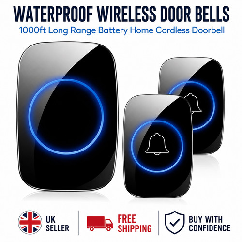 Waterproof wireless door bells - waterproof,