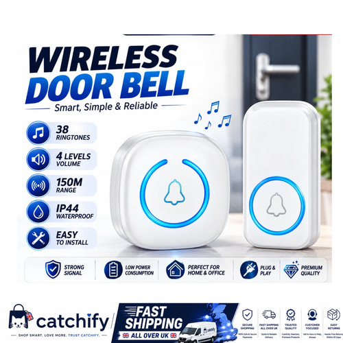 Wireless door bells - bells, waterproof