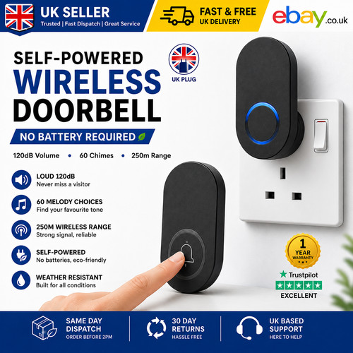 Wireless door bell - door, doorbell