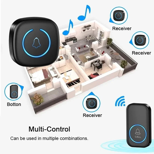 Wireless door bells waterproof - wireless,