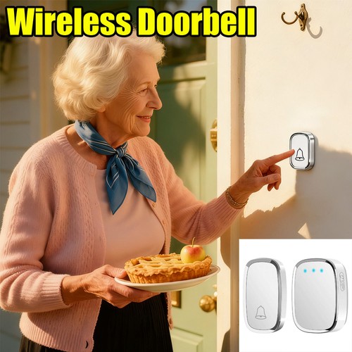 Loud wireless doorbell plug - doorbell,
