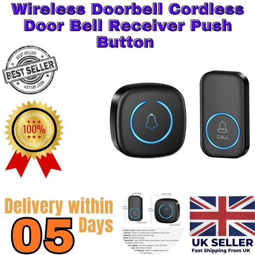 Waterproof wireless door bells - waterproof,