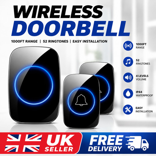 Wireless door bells waterproof - door,
