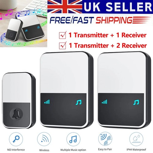 Waterproof wireless door bells - wireless,