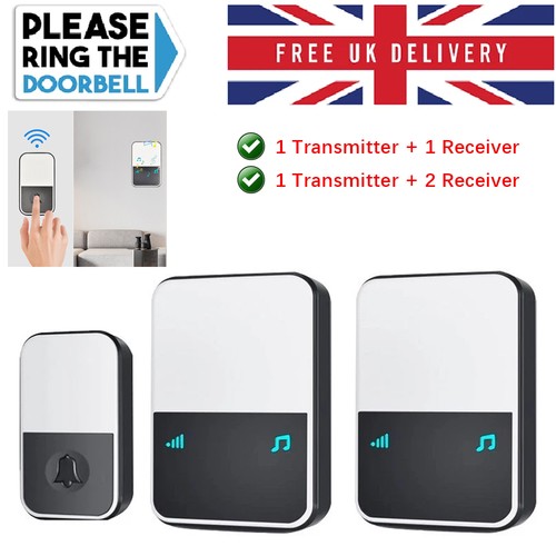 Waterproof wireless door bells - wireless,