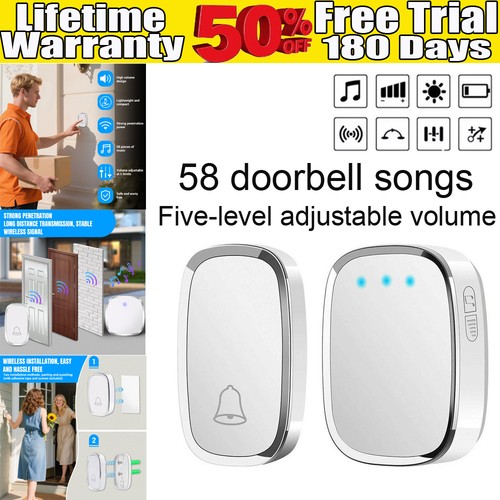 Loud wireless doorbell plug - loud,