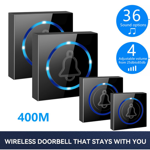 Wireless door bells waterproof - wireless,