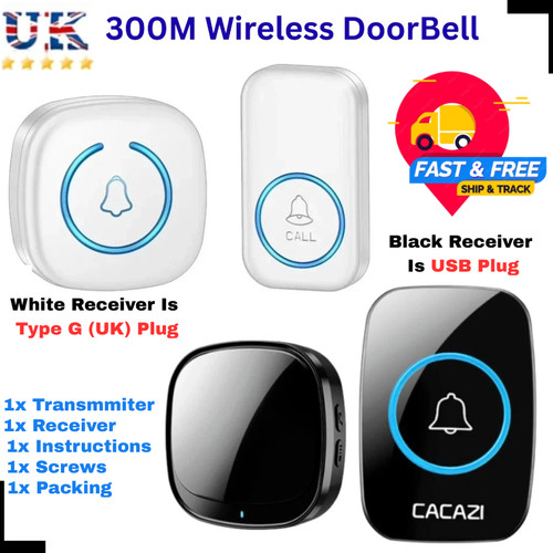 Wireless door bells - wireless, waterproof