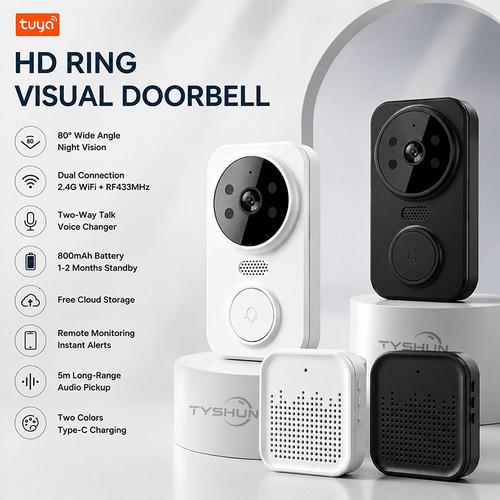 Tuya smart video doorbell - smart,
