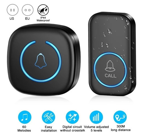 Waterproof wireless door - wireless, bells
