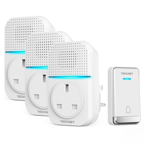 Tecknet self powered doorbell - self-powered,