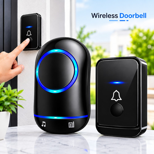 Wireless door bells waterproof - bells,
