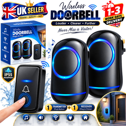 Wireless door bells waterproof - door,