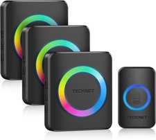 TECKNET Wireless Doorbell 3