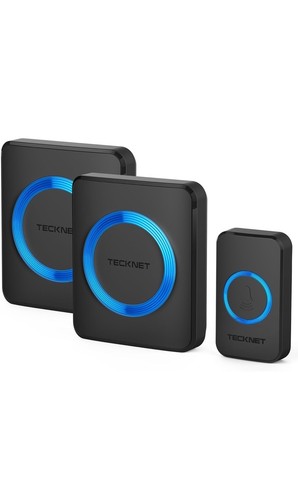 Tecknet wireless doorbell ip65 - wireless,