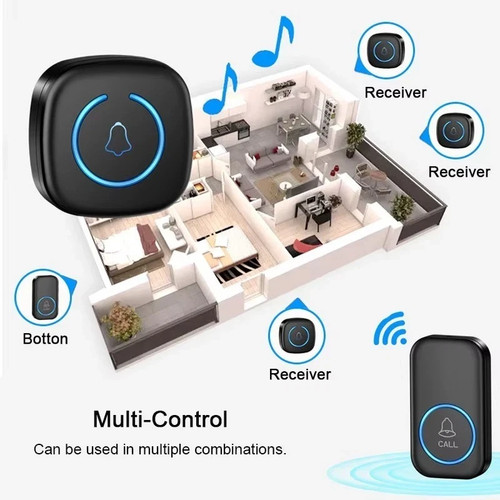 Wireless door bells waterproof - wireless,