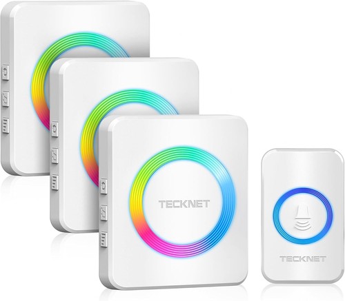 Tecknet wireless doorbell - doorbell, 3