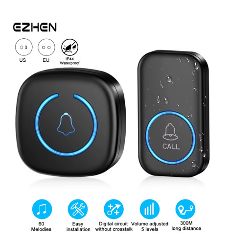 Wireless doorbell waterproof - wireless,