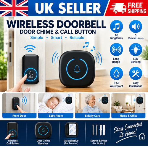 Wireless door bells waterproof - wireless,
