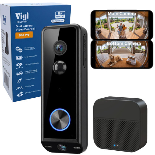 5mp wired battery dual - 2k, wired/battery