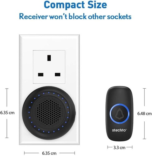Wireless doorbell stechro - doorbell,