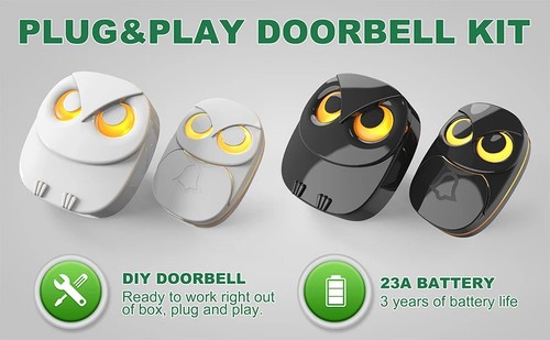 300m wireless doorbell long - wireless,