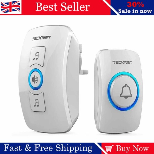 Tecknet wireless doorbell - wireless,