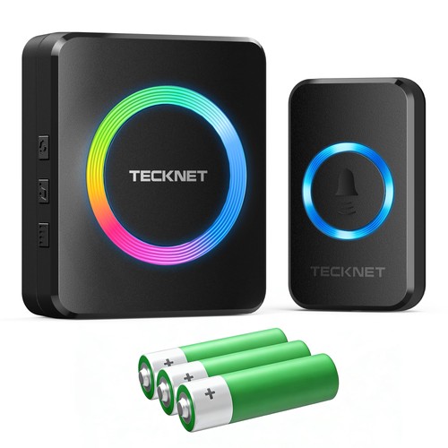 Tecknet wireless doorbell - tecknet,