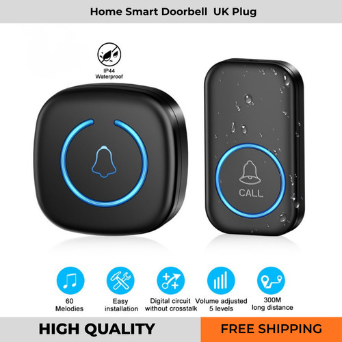Wireless doorbell 300m range - wireless,