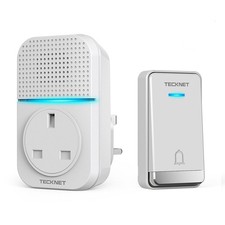 TECKNET Wireless Doorbell, No