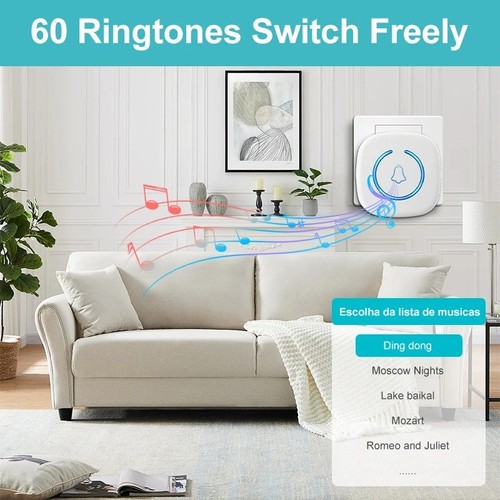 Waterproof wireless door bells - waterproof,