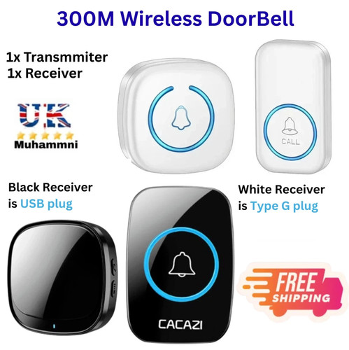 Wireless door bells - door, waterproof