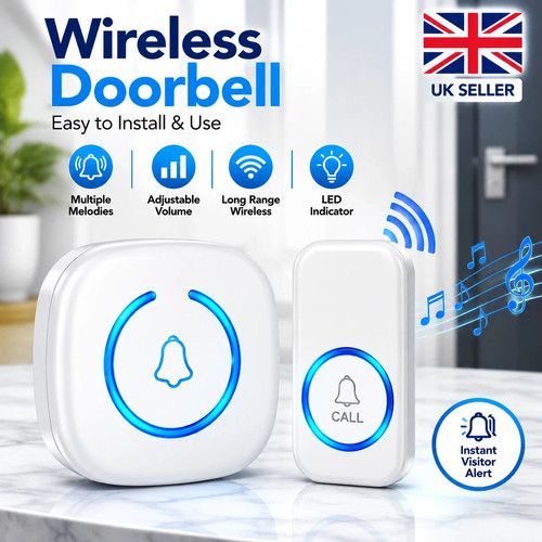 Wireless door bells waterproof - bells,