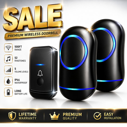 Wireless door bell doorbell - wireless,