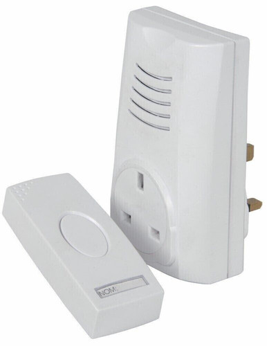 Wireless door chime - door, plug