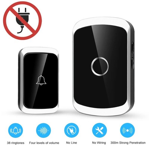 Wireless doorbell kit 300m - wireless,