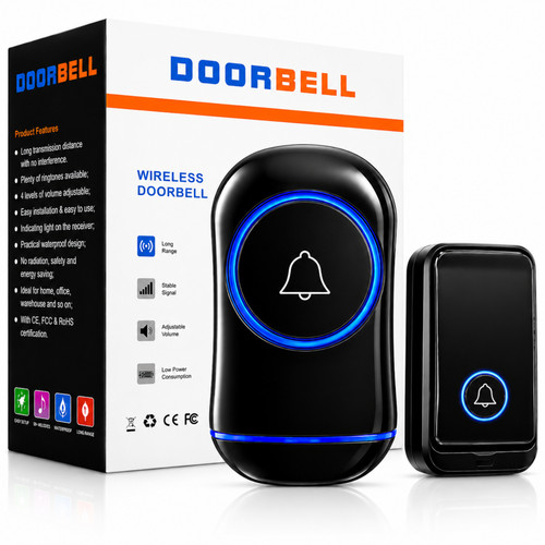 Wireless doorbell kit - wireless, uk