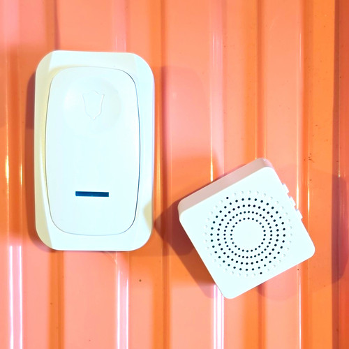 Wireless doorbell set white - doorbell,