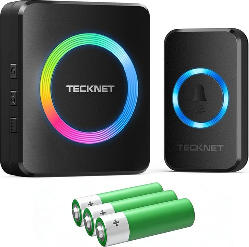 Tecknet wireless doorbell - tecknet,
