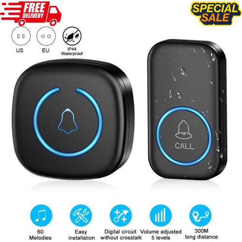 Wireless door bells waterproof - wireless,