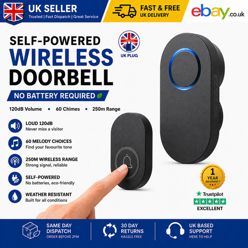 Wireless door bells waterproof - door,